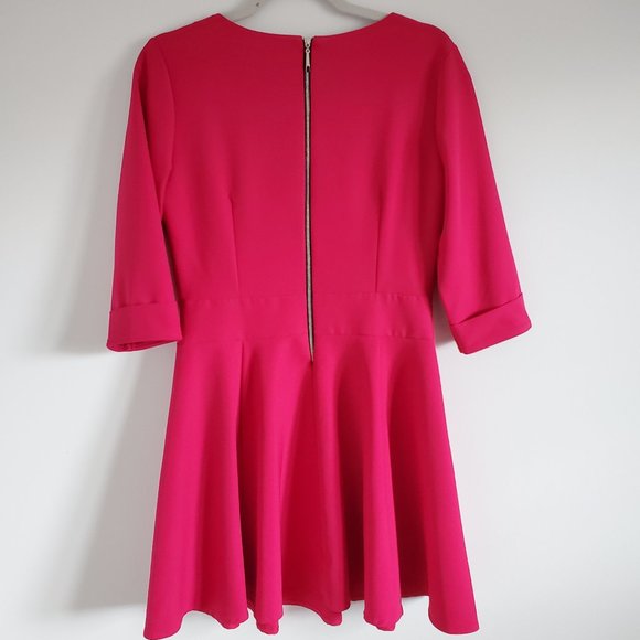 Cocktail long sleeve dress - Picture 3 of 4